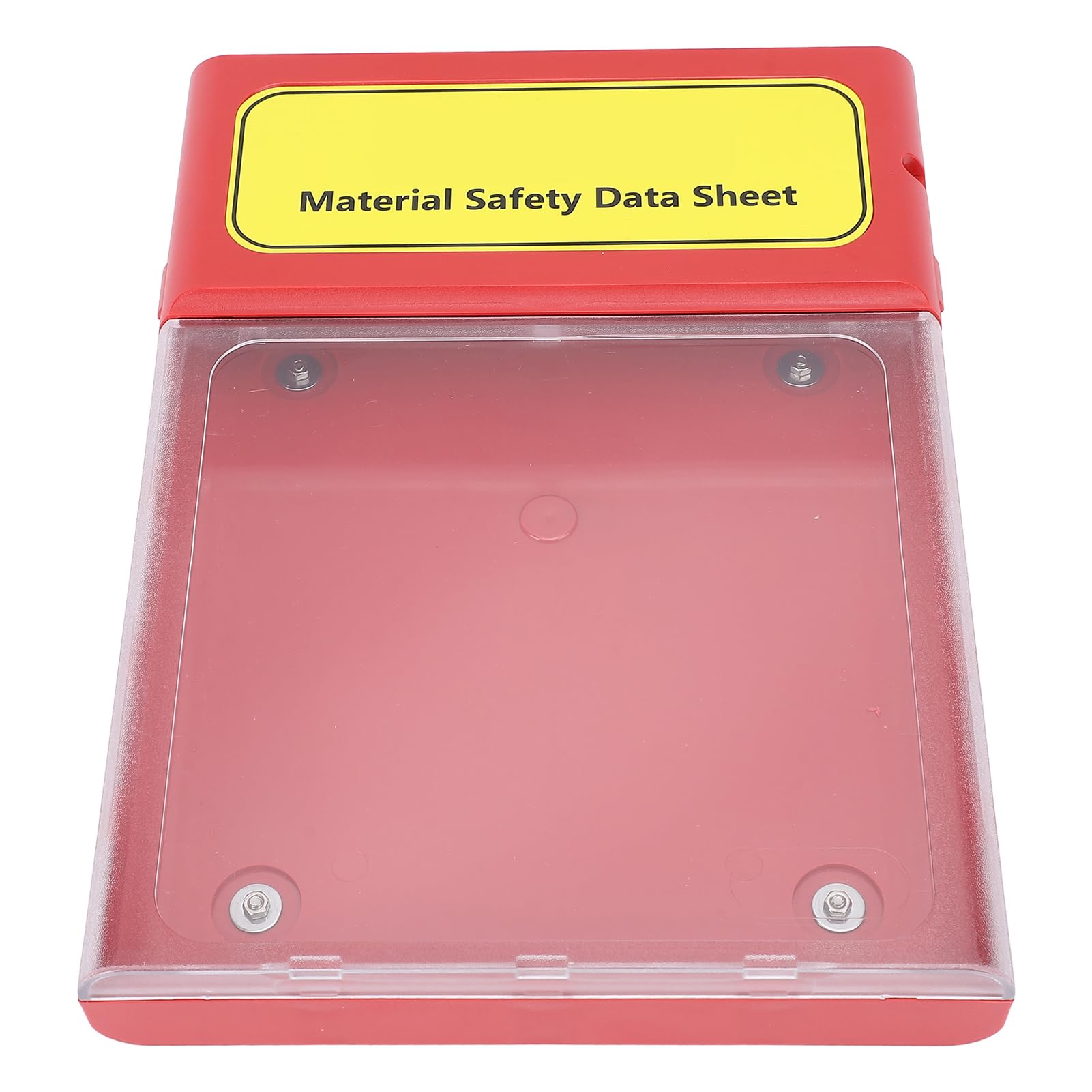 Bewinner MSDS-Aufbewahrungsschrank mit Magnetverschluss | Sichtbox, Wasserdicht, ABS-Datenbox, Für Sicherheitsdatenblätter, Handbücher und Notfallpläne, Für Industrie- und Laborlager