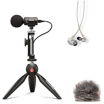 Amazon | SHURE MV88+SE215-CL-A ポータブル動画撮影キット