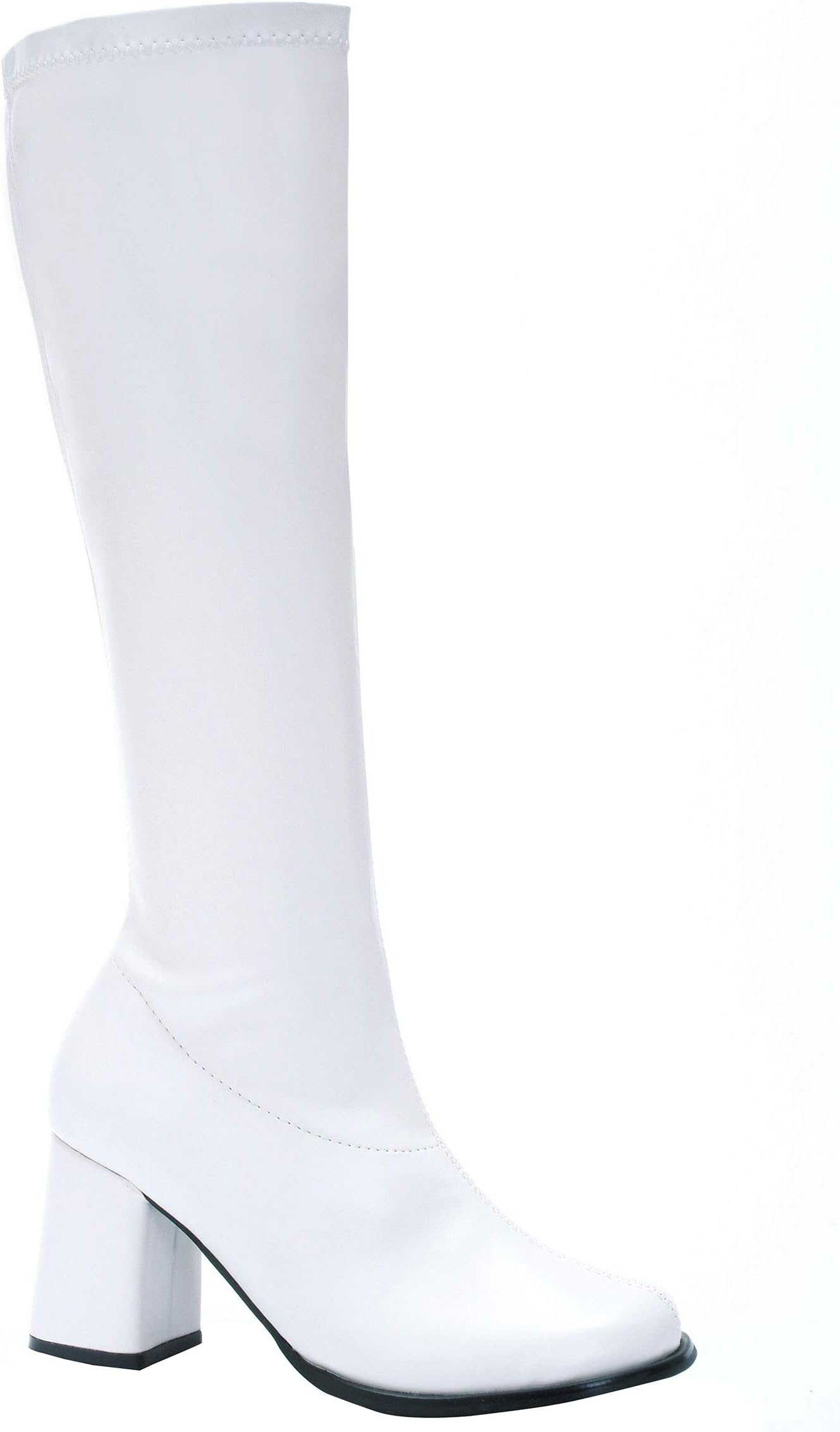 Ellie Shoes Women's Gogo Boot, White, 5 M US