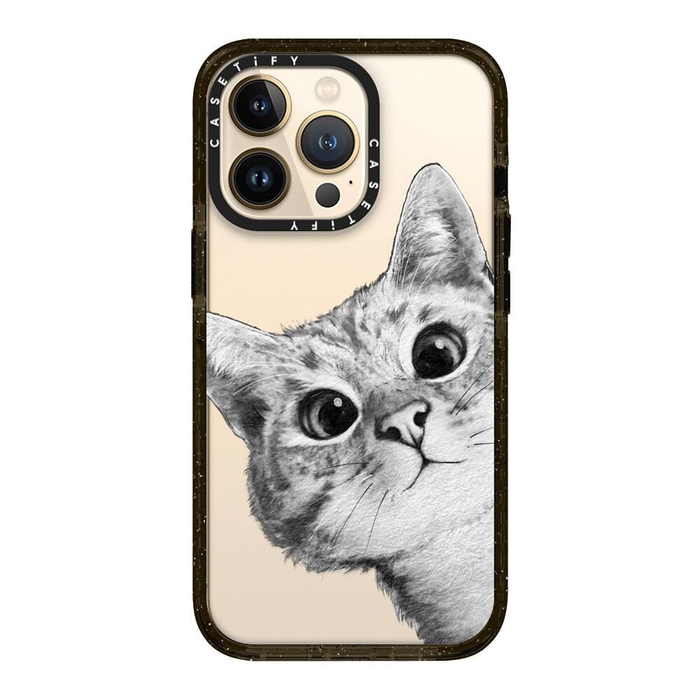 CASETiFY 猫イラスト iPhoneケース Amazon.com: CASETiFY Mirror Case for iPhone 14 Plus Compatible