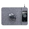 Allsop ALS32192 Powertrack Wireless Charging Mousepad, Black