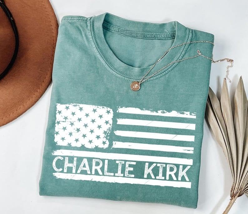 Charlie Kirk Rest in Power T-Shirt Gift for Women Men RIP Charlie Justice for Kirk Tee Rest in Peace Tribute Gifts4
