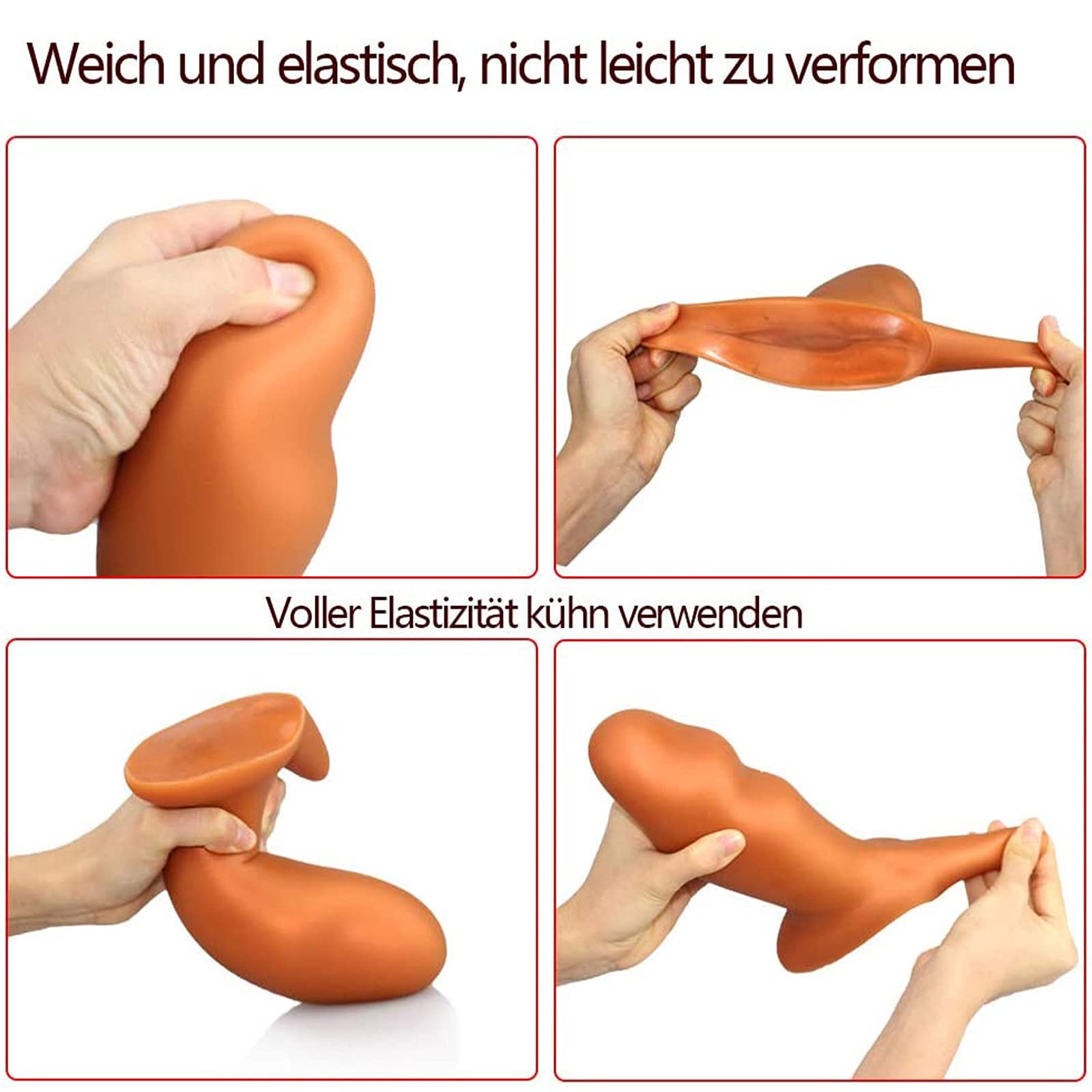 Plug anale Butt Plug Set stimolatore della prostata - Plug anale in silicone Massaggio del punto G Dilatatore dell'ano Falli anali Palline anali Doccia anale Fetish Masturbazione Giocattolo sessuale(G