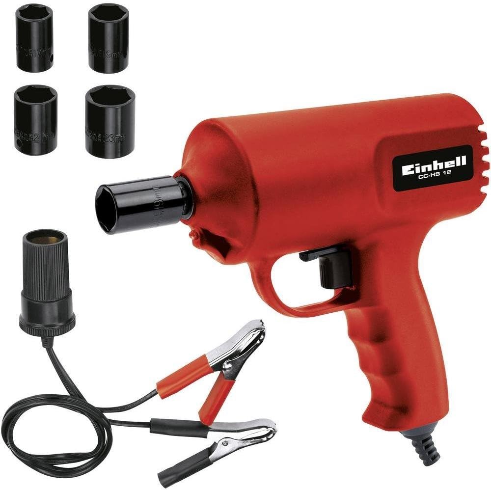 Einhell Car Impact Wrench CCHS 12 (12 V for Cigarette Lighter, Battery