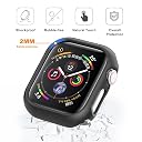 TSHIENTT Hard Bumper Case Compatible with Apple Watch 49mm Series Ultra 2/1 | Without Tempered Glass | All-Around Ultra-Thin Bumper Hard PC | [NO Glass Screen Protector] [Pack of 1] (Clear, 49MM) gallery image