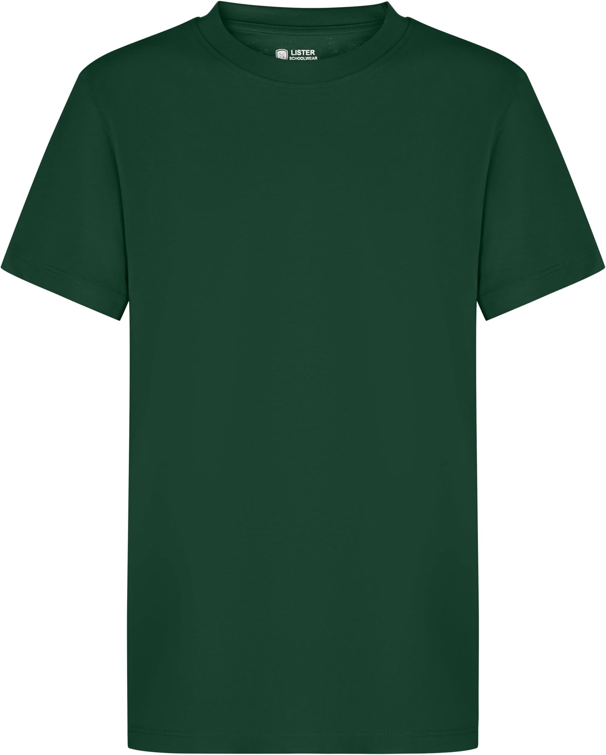 Ages 1-15 Kids Plain Blank T-Shirt Tee Shirt 100% Cotton Boys Girls Childrens Softspun Unisex School Uniform P.E. Gym