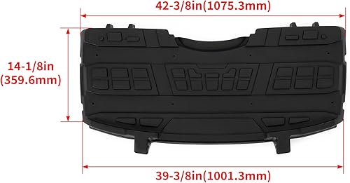 Miniatura 2 de HECASA Conjunto de cubierta de servicio frontal compatible con Polaris Sportsman 2005-2010 400 450 500 700 800 X2 EFI HO Touring repuesto para