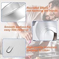 Vista 5 de Pan para pastel de corazón 6+8 pulgadas en forma de corazón Molde profundo inferior extraíble de aluminio