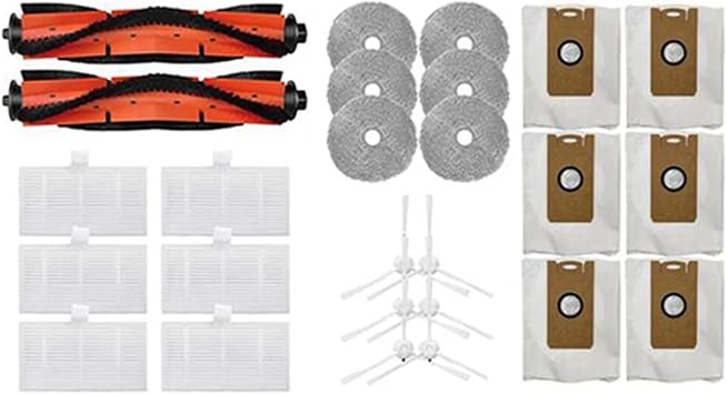 Compatible for Lydsto W2 Main Side Brush Filter Mop Pads Dust Bags Accessories