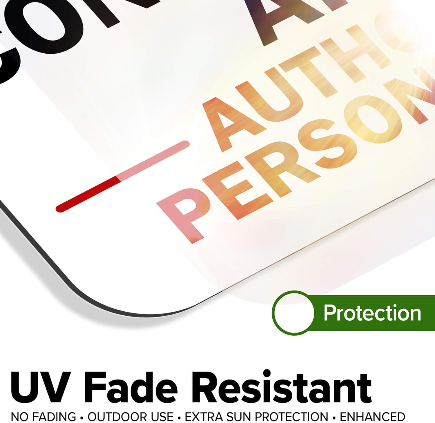 Danger Construction Area Authorized Personnel Only Sign, 12x16 Inches, Rust Free DiBound, Fade Resistant, Made in USA by My Sign Center