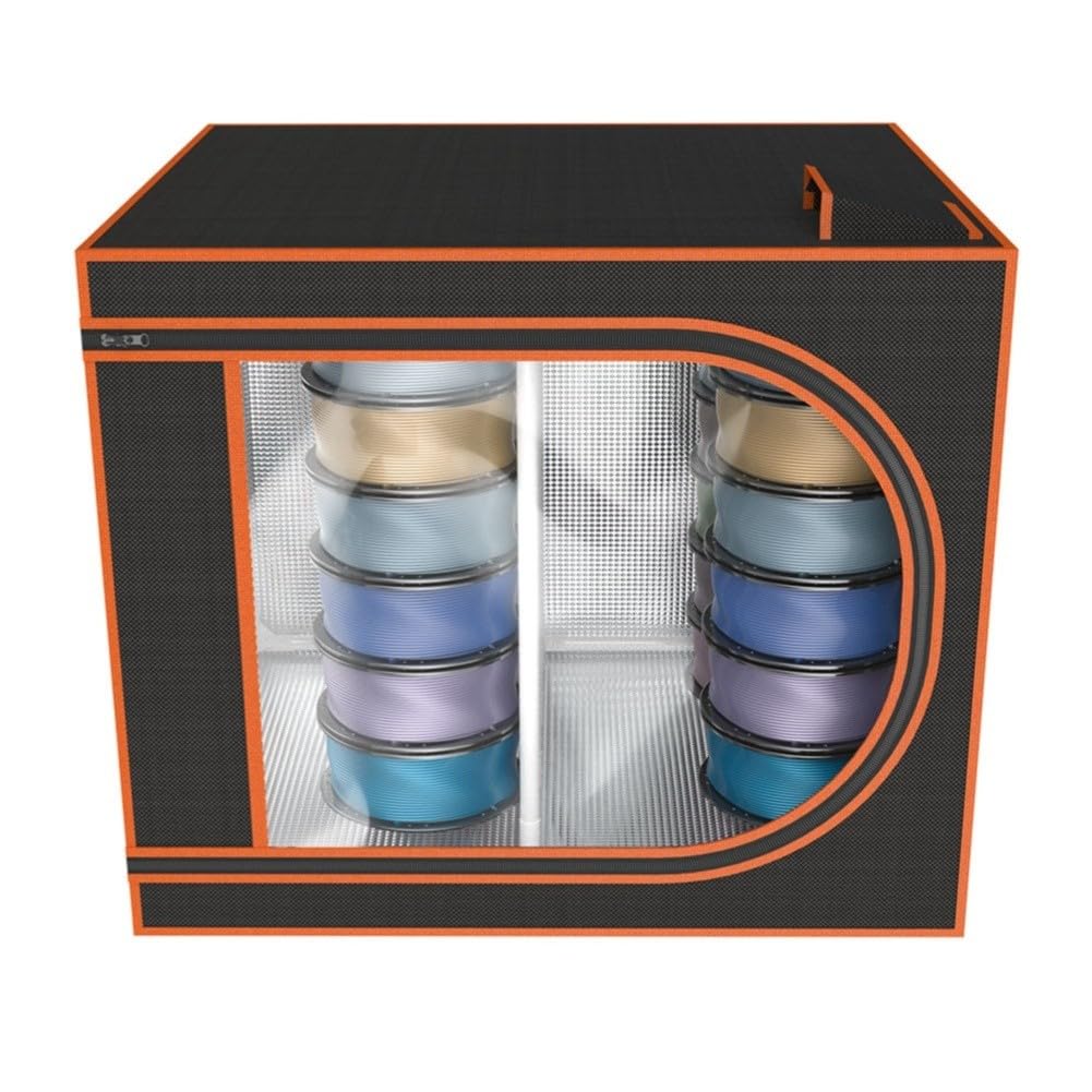 FABULETTA 42 x 42 x 50 cm, contenitore per filamento di stampa 3D (24 rotoli)
