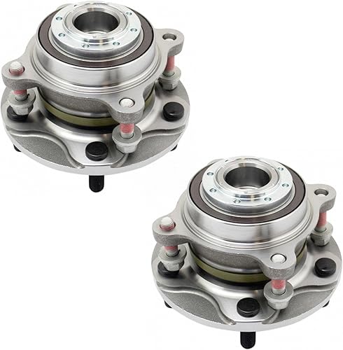 Vista 1010 de TRQ Juego de 2 rodamientos y bujes de rueda trasera izquierda y derecha compatible con Ford Expedition 2007-2010 Lincoln Navigator 2007-2010