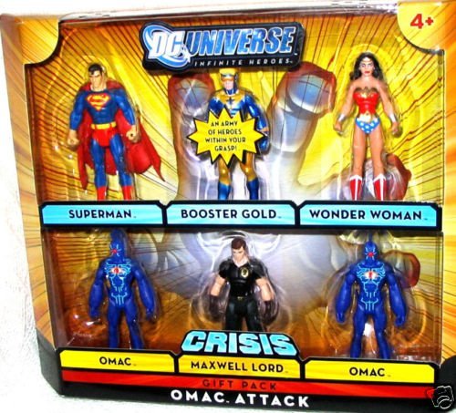 Amazon.com: DC Universe 6-Pack Superman, Booster Gold, Wonder