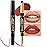 evpct 1Pcs Light Brown Lip Liner and Lipstick Set Kit for Women Matte Lips Kit with Lip Liner Lip Stains Long Lasting Waterproof 24 Hour Lipstick and Lip Liners Combo Lipliners Pencil Set 10