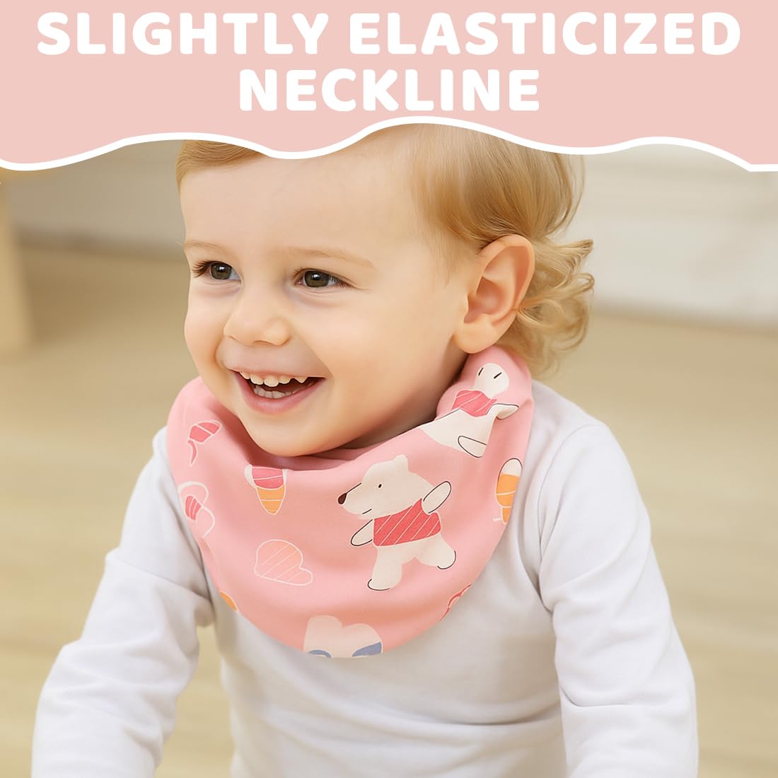 2 Pcs Braga Cuello Niño Bebé Bufanda Cuello Niño Algodón Braga Cuello Niña Otoño Invierno Bufanda Tubular para Niños Niñas 0-12 Años Calentador de Cuello Al Aire Libre