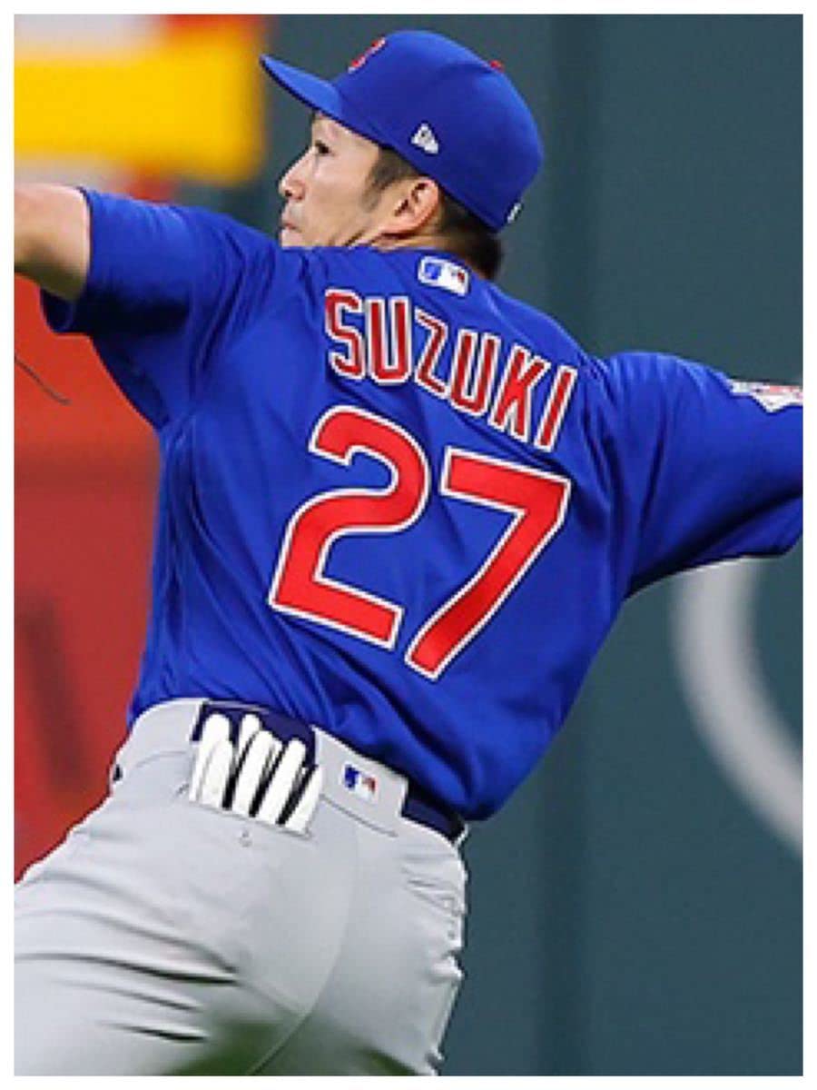 Amazon.co.jp: MLBシカゴ・カブス半袖Tシャツ鈴木誠也ナイキ背番号27 