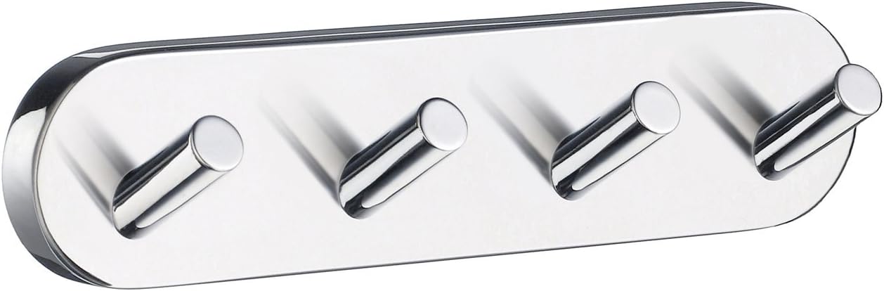 Blасk Frіdау 🔥 Smedbo SME, Polished Chrome HK359 Towel Hook Quadruple