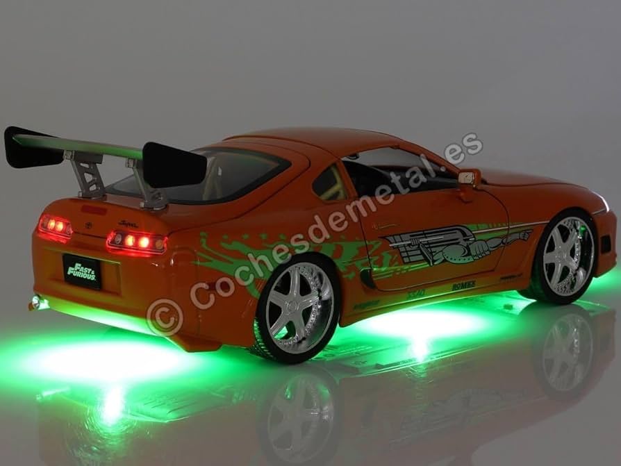 Amazon.com: Jada Toys Brian and 1995 Toyota Supra 1/18 Scale Amazon.com: Jada Toys Brian and 1995 Toyota Supra 1/18 Scale