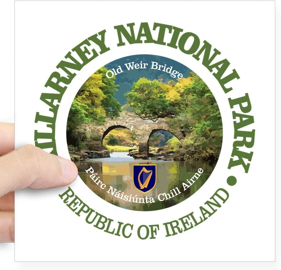 CafePress Killarney National Park Sticker Square Bumper Sticker Car Decal