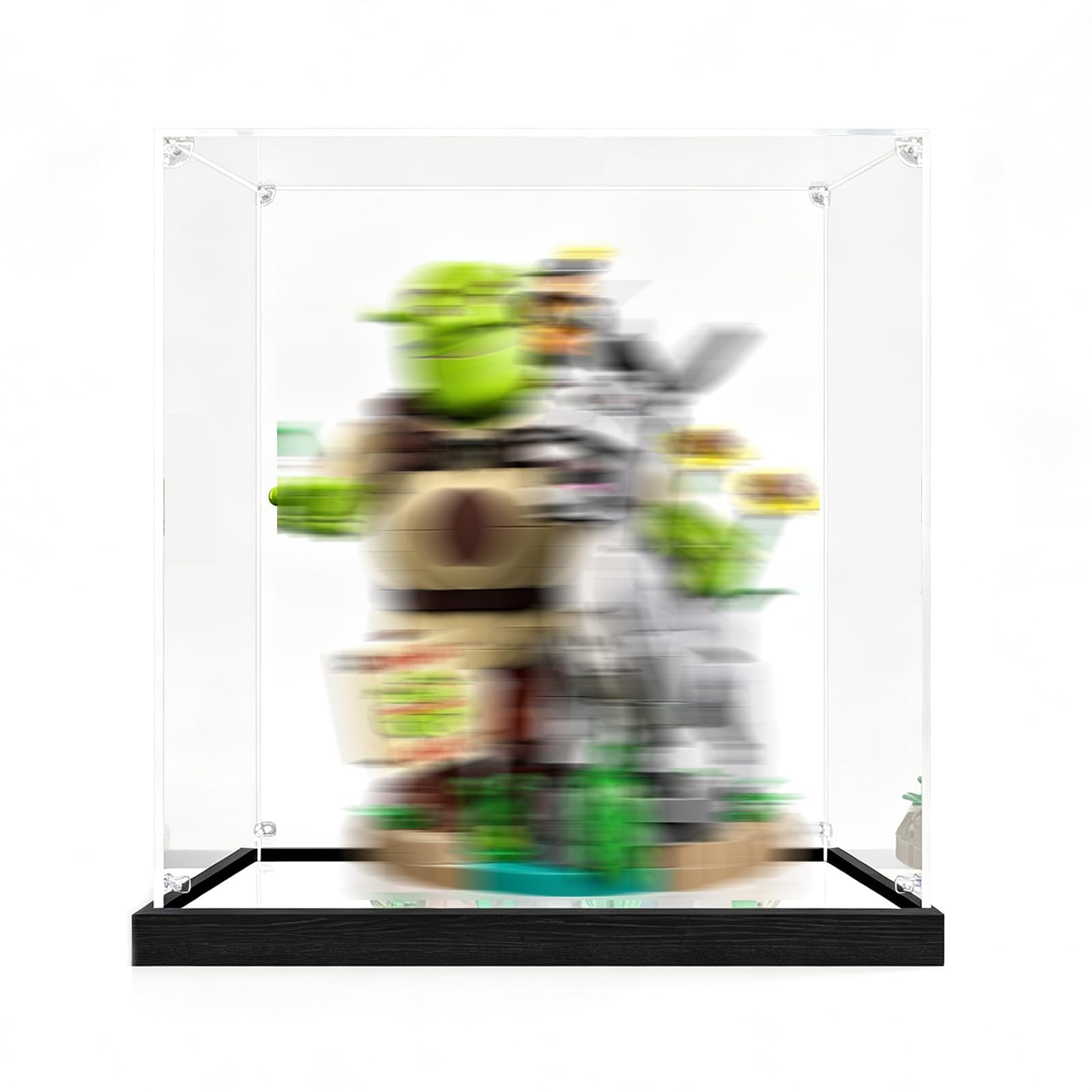 Vitrina para LEGO 72423 Shrek Trio caja expositora de acrílico transparente