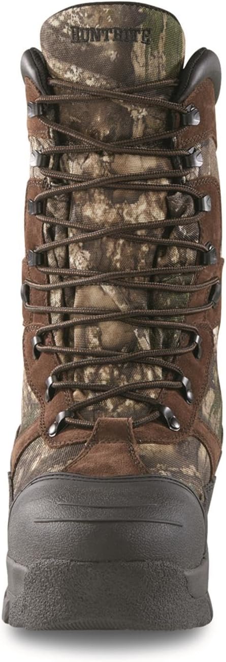 HUNTRITE Men's Insulated Waterproof Hunting Boots Non-Slip Shoes, 1600-gram, RT Edge Camo - Image 4
