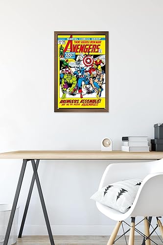 Miniatura 85 de Trends International Marvel Comics Avengers #100 - Póster de pared, 34 pulgadas de largo x 22.4 W, versión premium sin marco