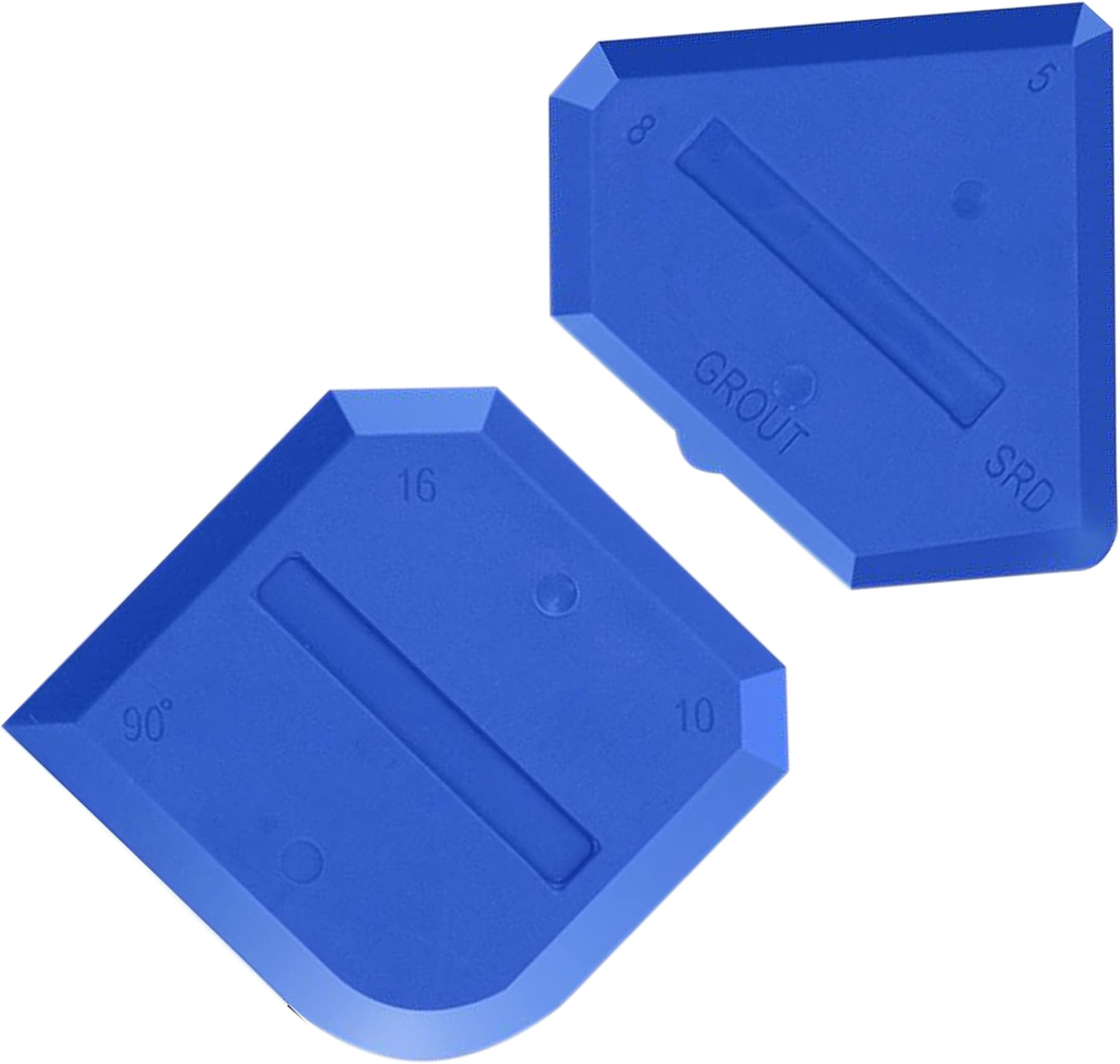 2pcs Silicone Caulking Tools Set Kit Sealant Finishing Tool Grout Scraper for Kitchen Bathroom Floor Window Sealant Sealing Sink Joint, Reuse and Replace