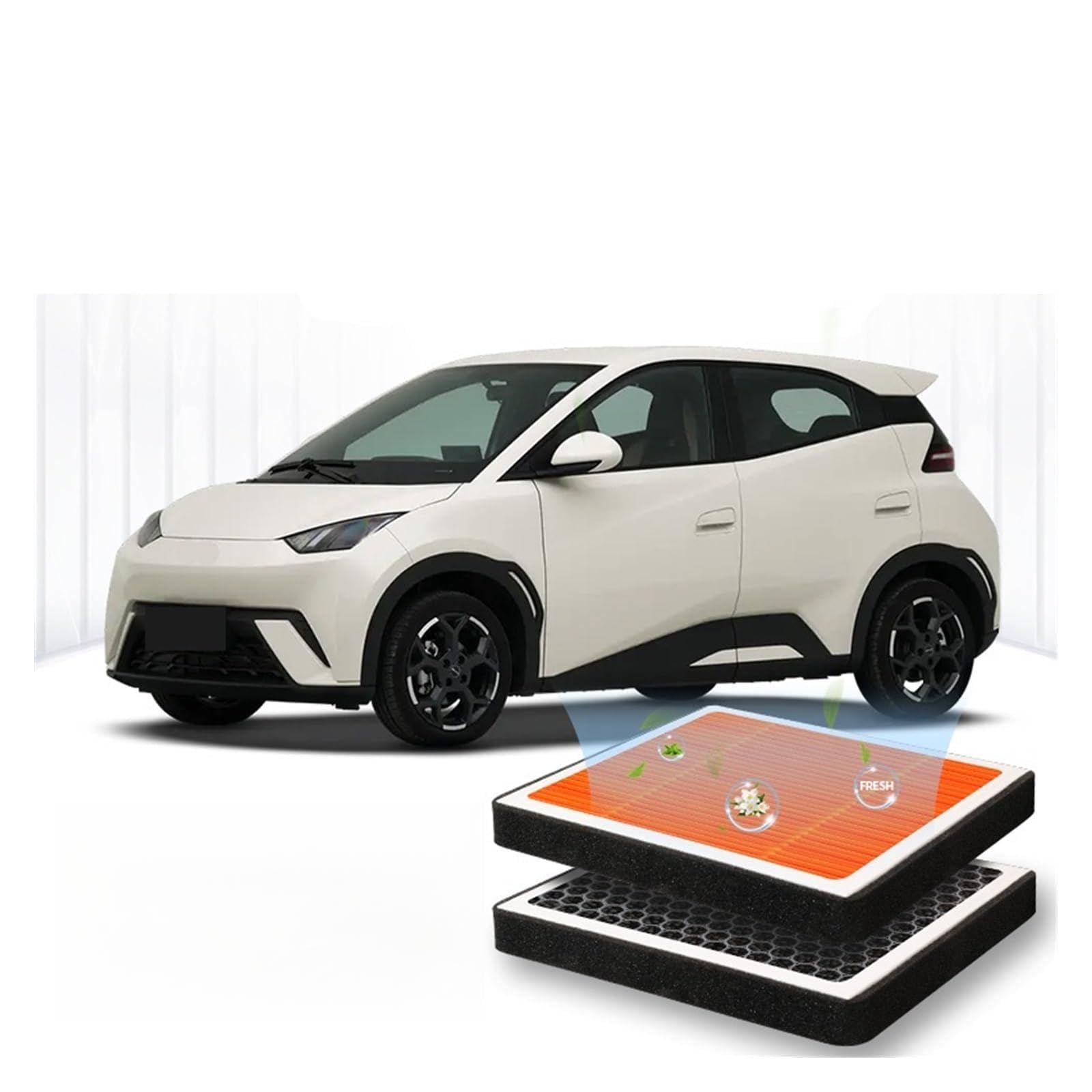 per B&YD Seagull Filtro Abitacolo Filtro Aria Condizionamento al Carbone Attivo per Purificare L'auto con Accessori Veicoli Automobilistici Filtris Automobilistici