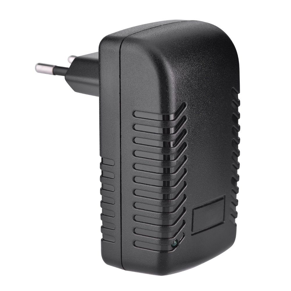 Tosuny Iniettore Poe a Parete, Adattatore di Alimentazione Adattatore Ethernet da 48 V 0,5 A Telefono/Fotocamera IP con Spina a Muro (Unione Europea)