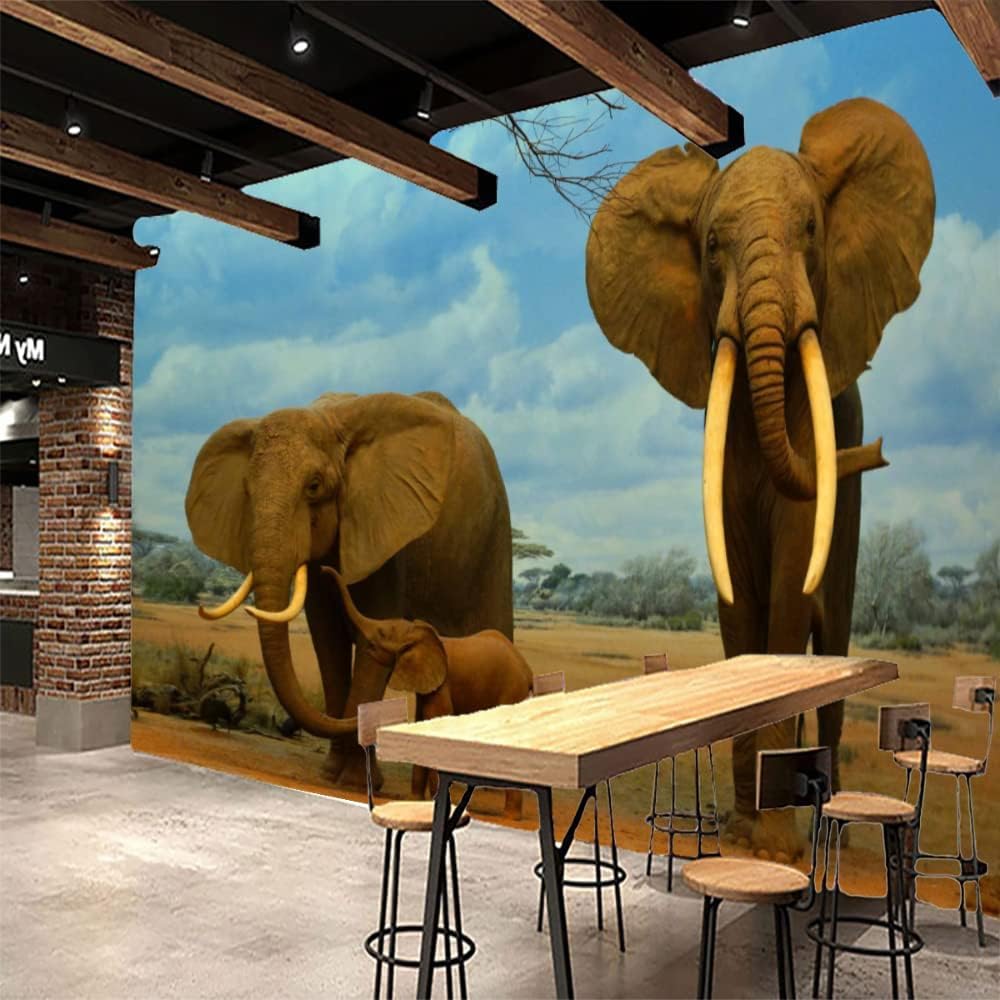Papier peint mural 3D chambre garçon et salon, fond d'écran amovible