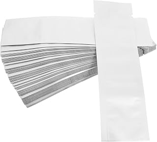PartyKindom 100pcs Vacuum Bag Sealer for Solid Drinks Protein Powder Nut Wrapping Bags Snack Packaging Food Preservation