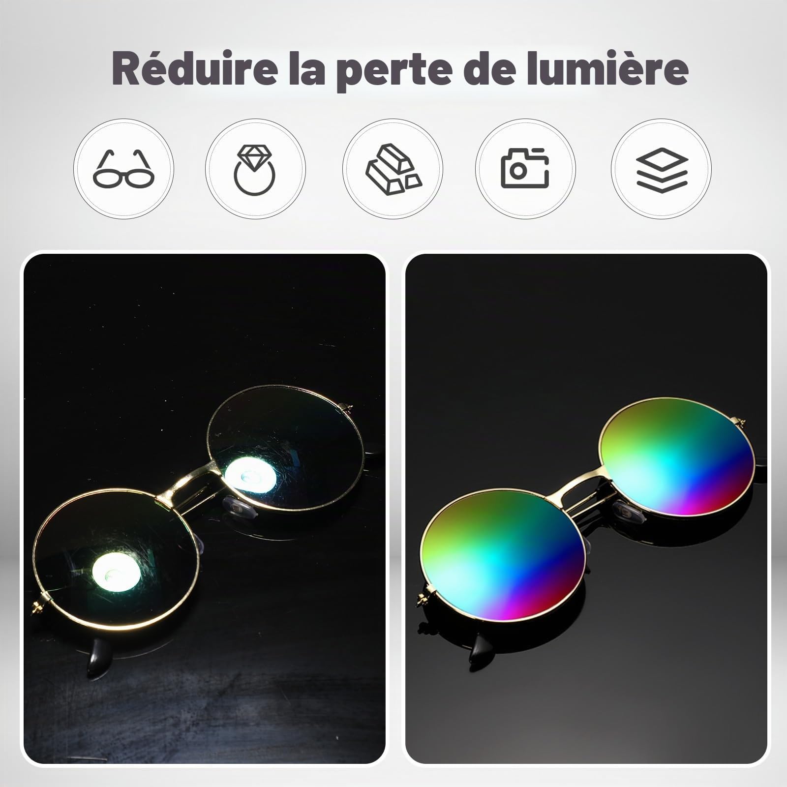 Nezyo Rouleau de Papier diffuseur de lumière pour Flash LED, lumière stroboscopique, Photographie et vidéo - Blanc - 0,4 x 15 m
