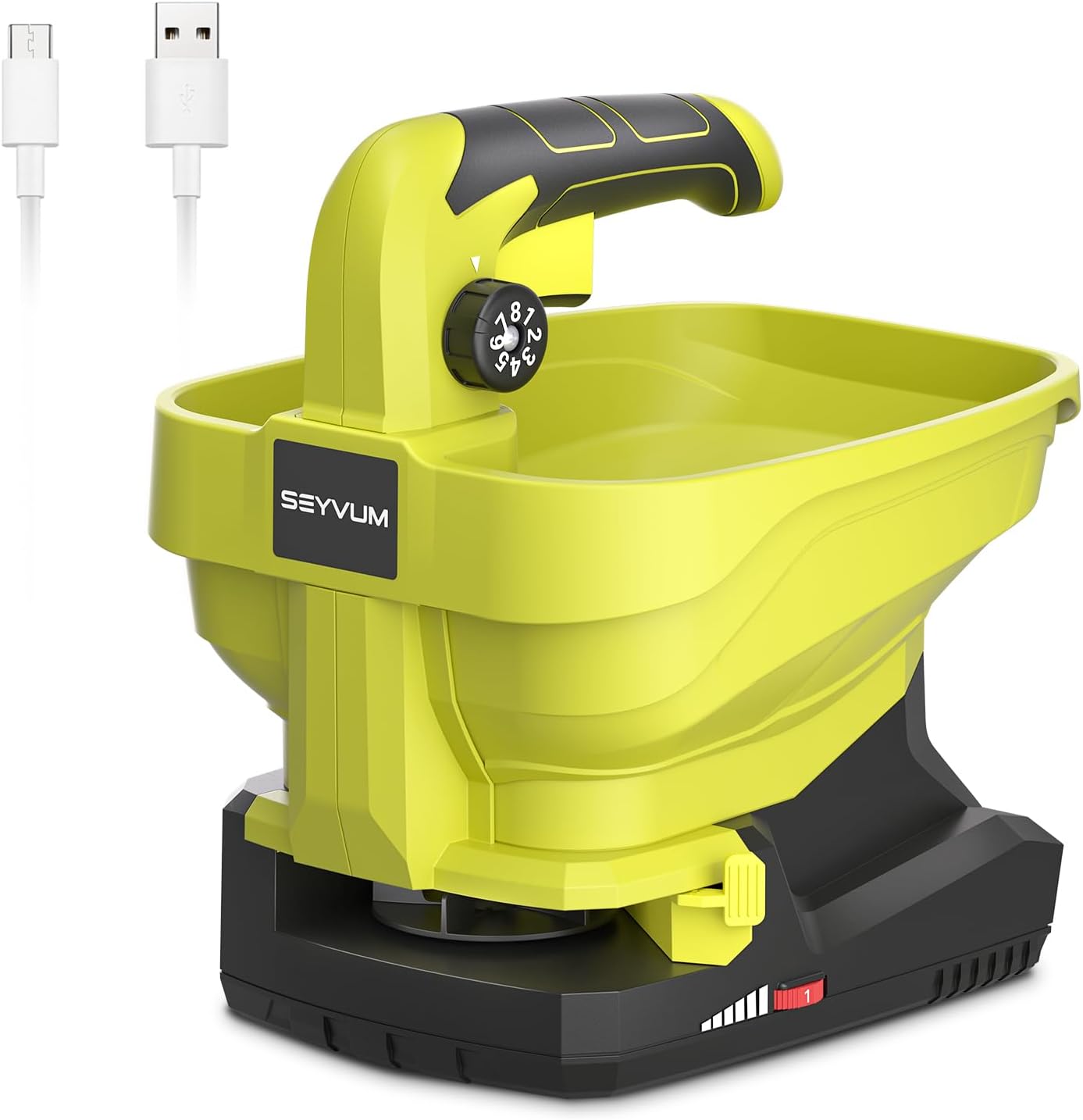 GARCARE 7.2V Cordless Seed Spreader Capacity 3.3L, 2.0Ah