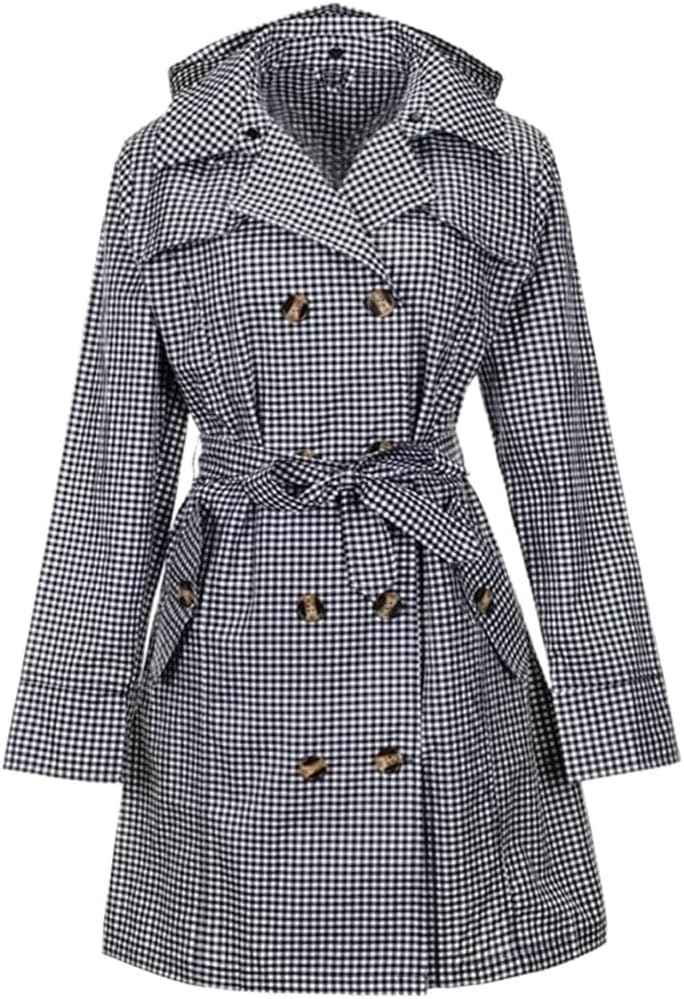 Poncho de pluie imperméable femme veste longue légère à capuche manteau étanche taille unique