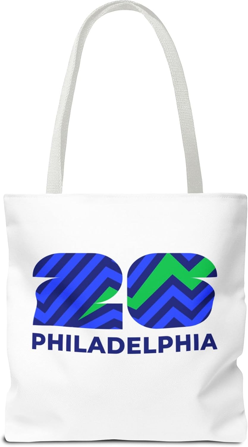World Cup Host City Philadelphia Large Tote Bag in City Graphic