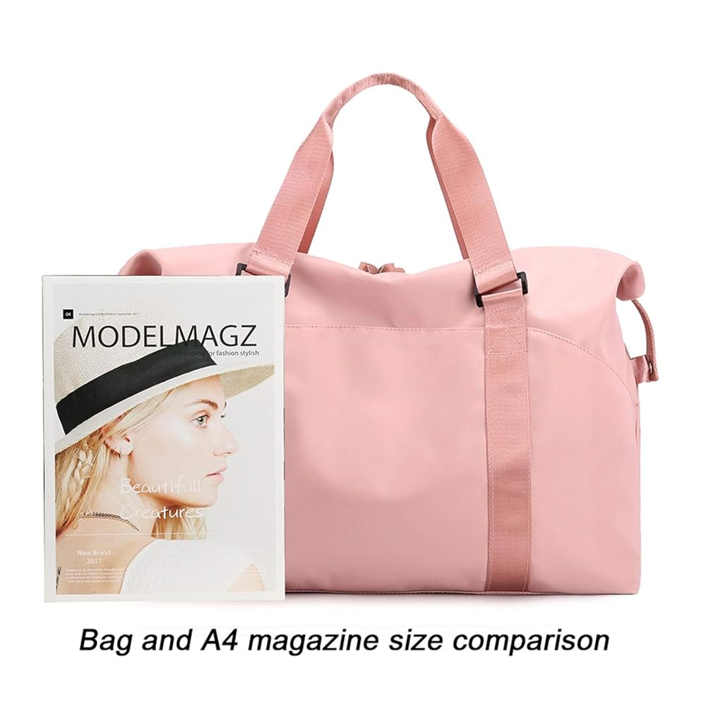 Borsone Sportivo Multiuso Uomo/Donna - 50x16x29cm, Leggero E Impermeabile, Viola - Foto 3