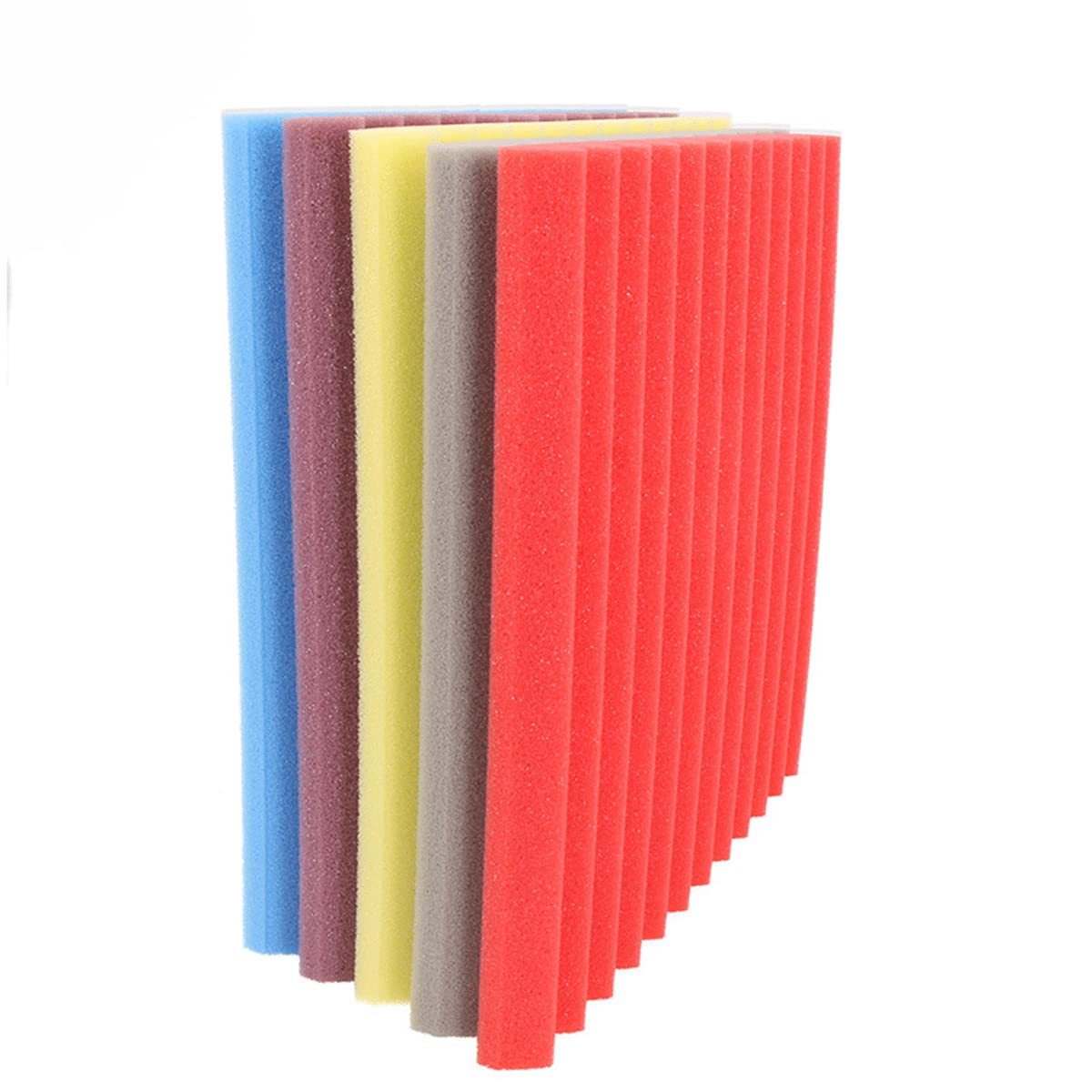 Izolacja akustyczna Piankowe podkładki izolujące dźwięk 30x30x2,5 cm (12 sztuk) Pochłaniające hałas akustyczne panele piankowe Panele Studyjne panele ścienne Wyściółka Klin ogniood