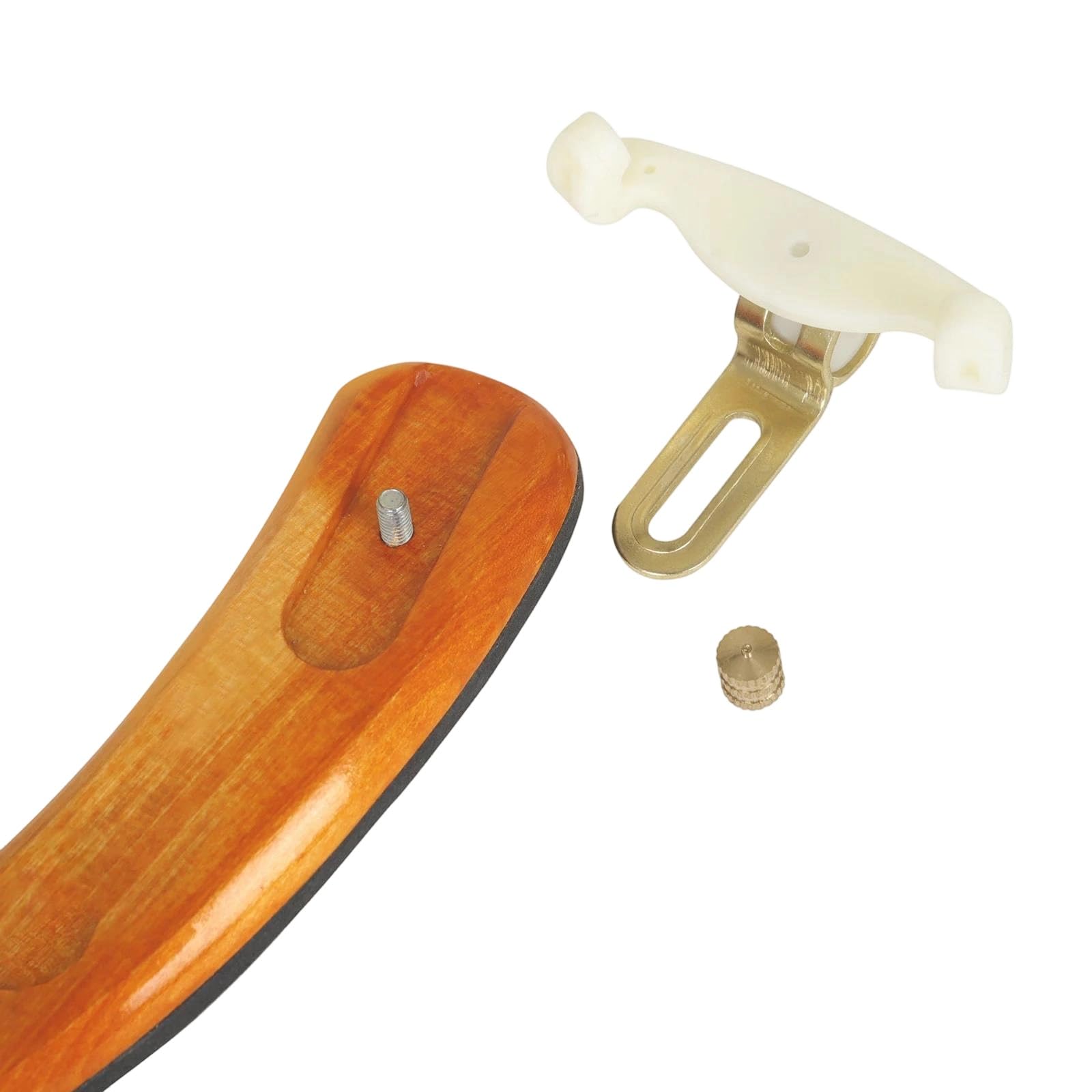 Apoyo Para El Hombro Del Violín Soporte ajustable para violín de arce almohadilla suave | Ligero y compacto para un fácil transporte, alivia la presión del hombro y mejora la comodidad al tocar.(5 Pcs)