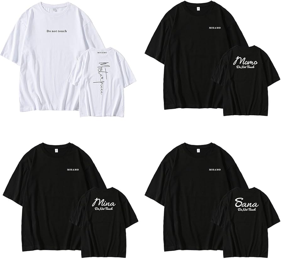 Amazon.co.jp: トゥワイス Tシャツ ミサも サナ モモ ミナ 応援服