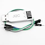 Pibiger JI2C USB to I2C Adapter & EEPROM Debugger | Multi-Device Support, Real-Time Curve Plotting, Fast Read/Write for I2C Registers - Windows Compatible