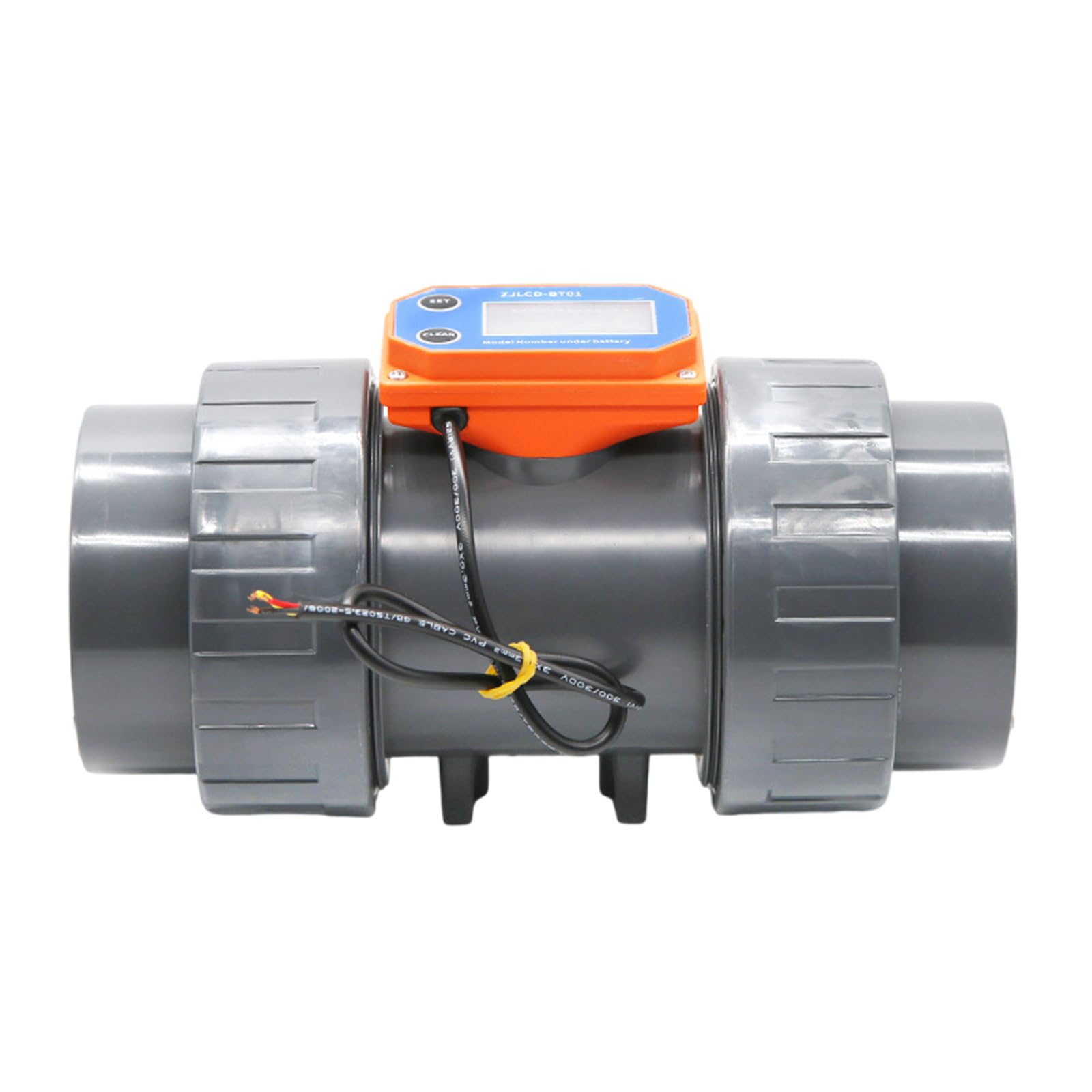 Digital Flow Meter for Irrigation and Liquid in Agricultural Water Environments Various Fluid Concentrations Electronic LCD Display Flow Meter