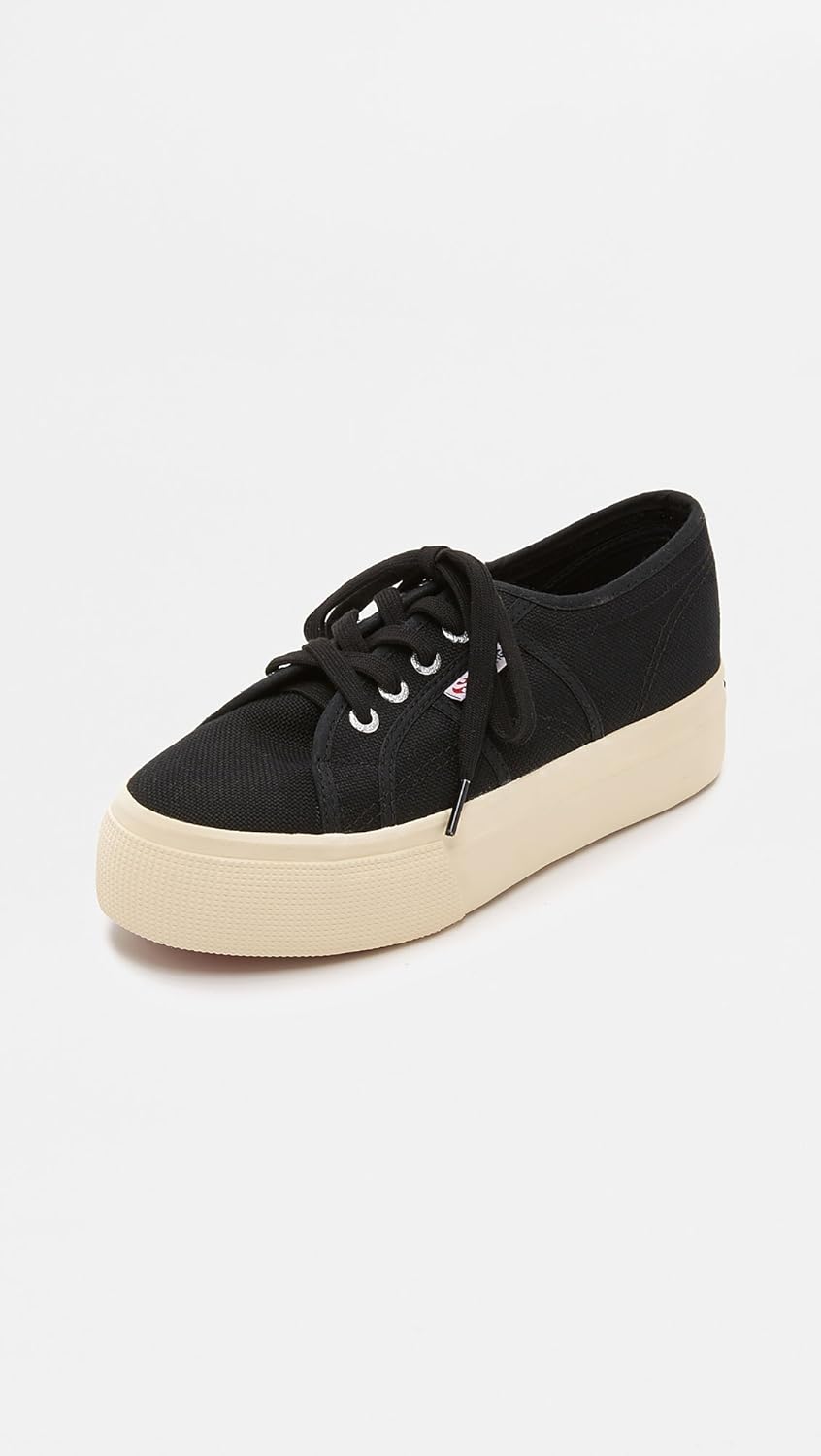 Superga womens 2790 Acotw Platform Fashion Sneaker, Black, 10 US - Image 3