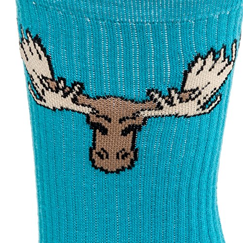 SockGuy, Crew Cuff Nice Rack Mens Socks, cuff height 6", size XL / L3