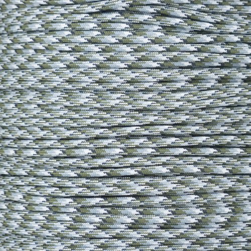 PARACORD PLANET 50 Feet Nylon 550Lb Type Iii 7 Strand Paracord Siberian Camo — image 1