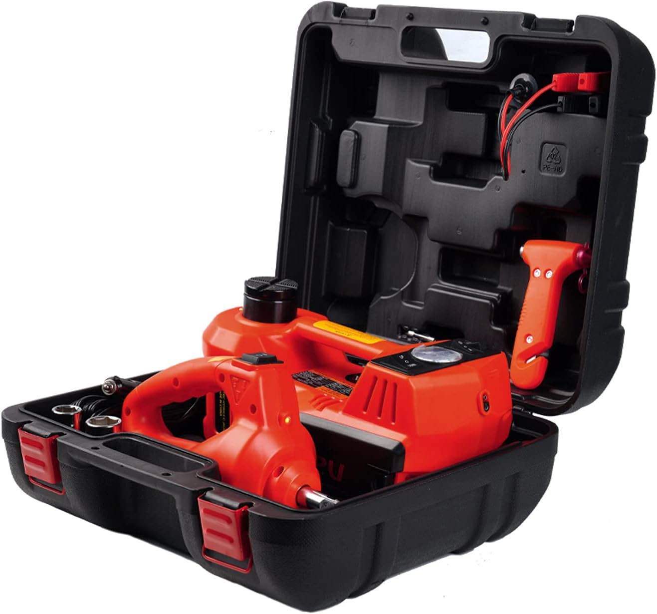 Simpleout Car Hydraulic Jack Kit 5 in 1 Electric Car Jack Stands 5 Ton Floor Jack