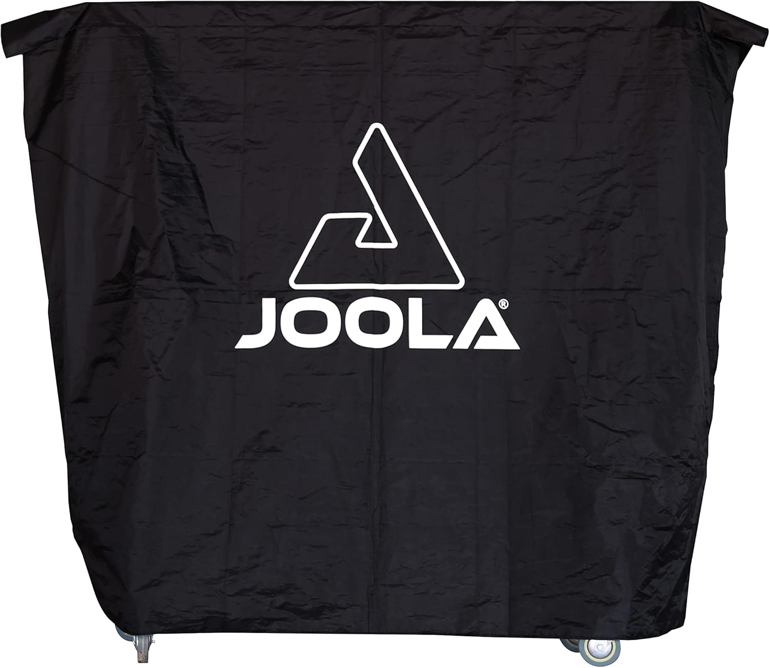 JOOLA Indoor Ping Pong Table Cover in folded position