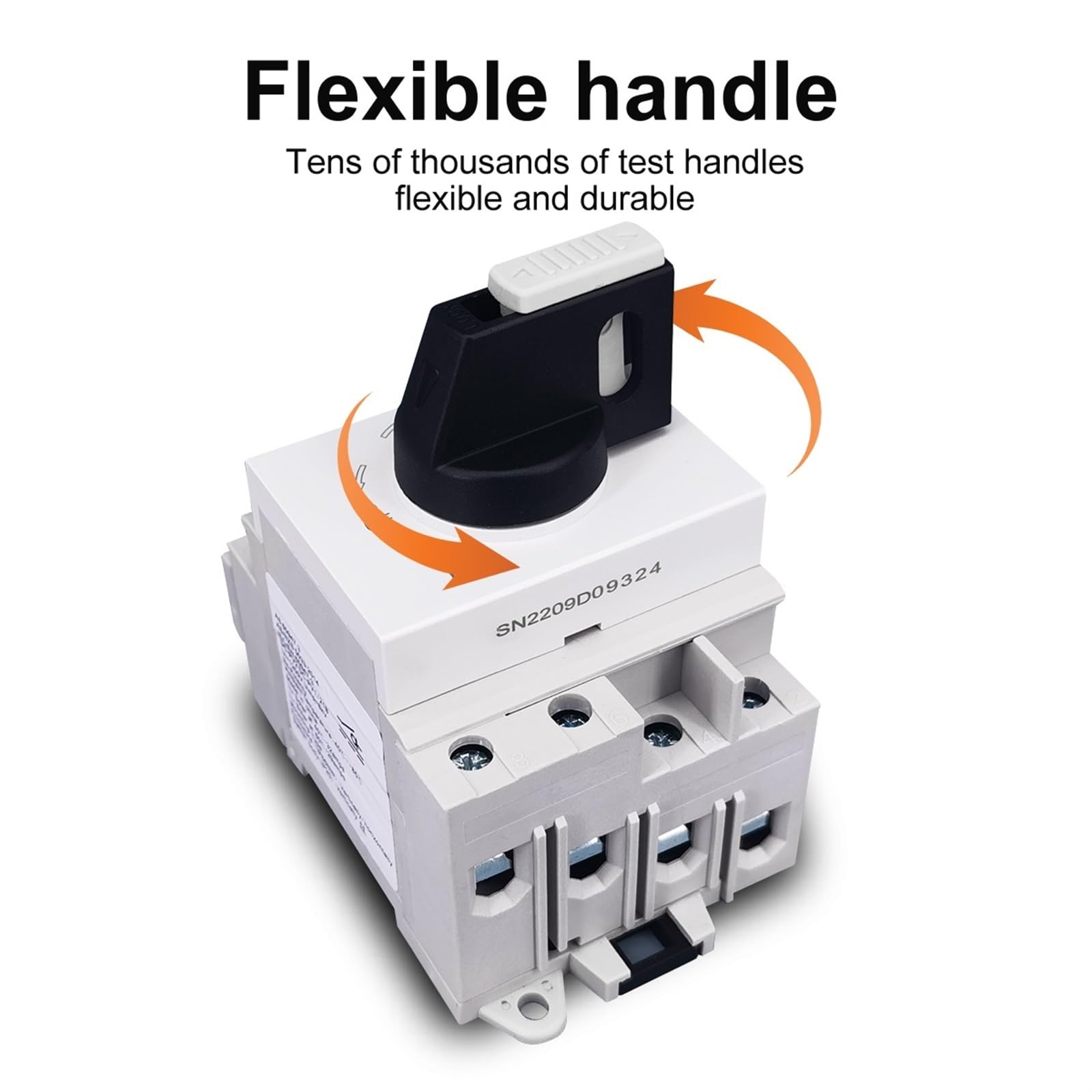 PV DC 1200V 32A Din Rail Solar Rotante Maniglia Isolatore Rotary Switch Sezionatore for Solare 1 Pz