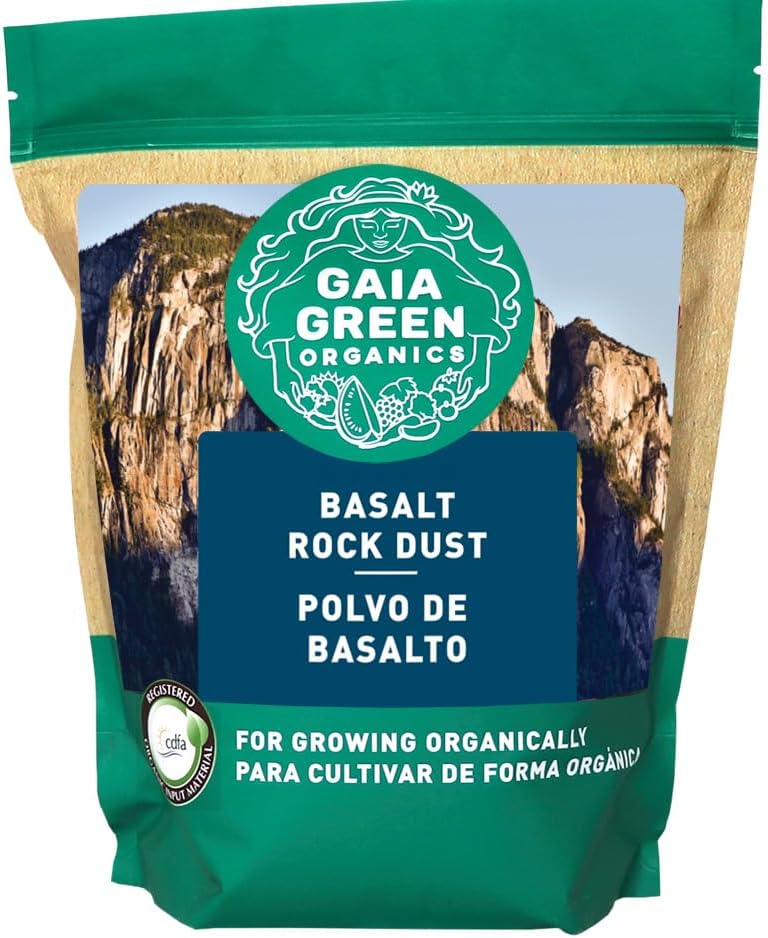 Gaia Green Basalt Rock Dust, 2 kg