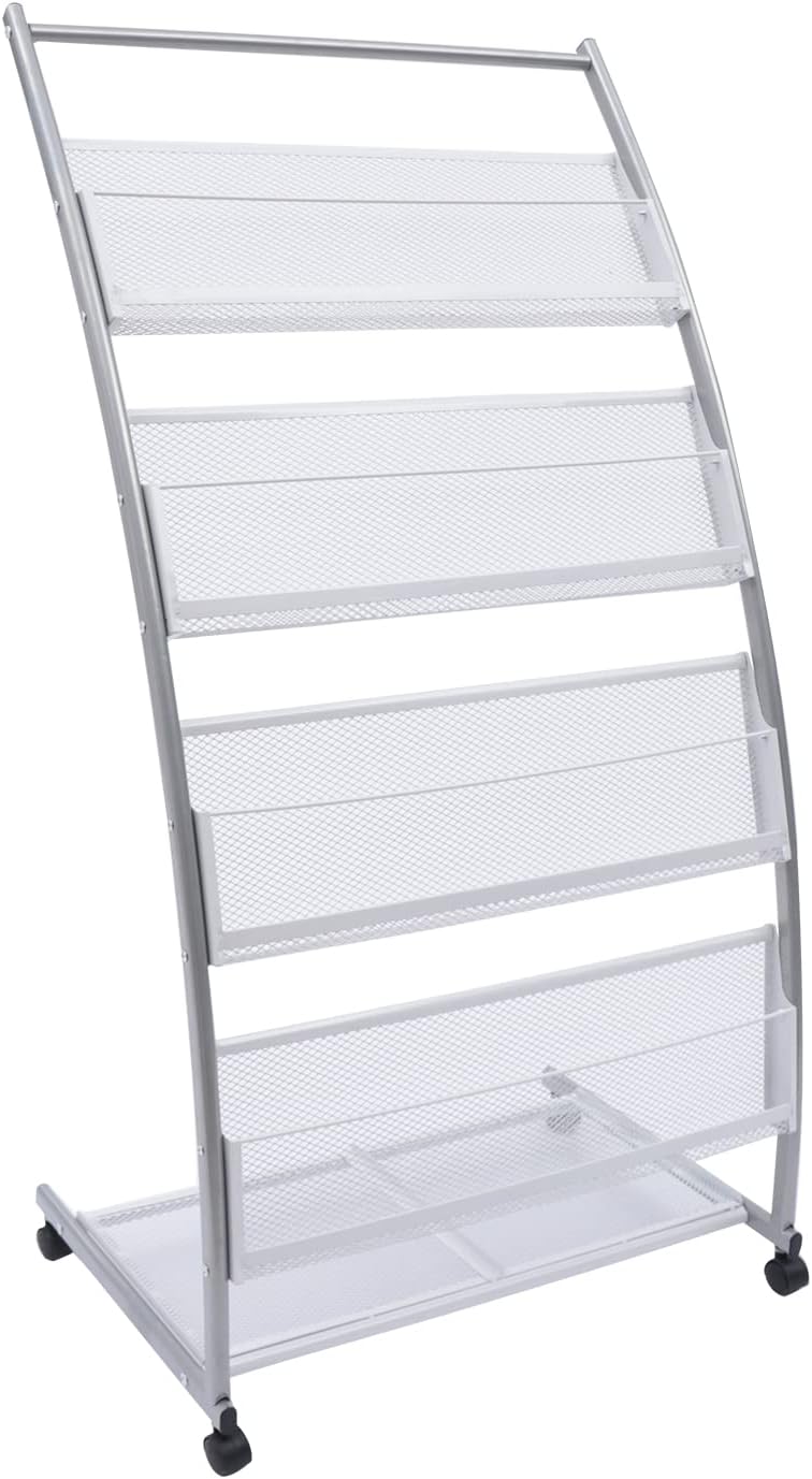 DUYIWAA Magazine Rack, 4Layers Office Racks Brochure
