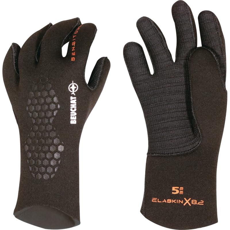 Gants de chasse sous-marine Beuchat Elite 3mm contre l'usure et le froid